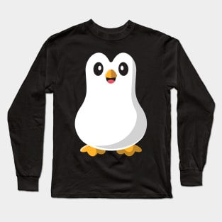 Penguin at night Long Sleeve T-Shirt